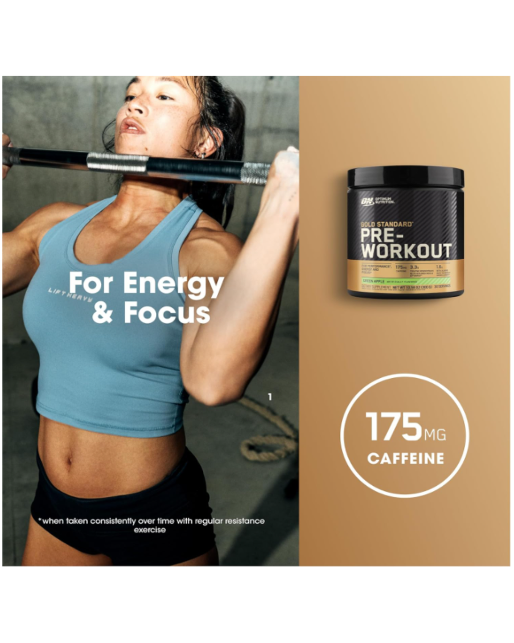 Pre-Workout ON Green Apple